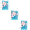 Mikinona 3-Piece Nail Stamping Plate Holder Storage Bags view 1