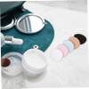 Mikinona 24-Piece Mini Makeup Powder Puffs, Soft Reusable Sponges for Face Powder view 3