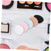Mikinona 24-Piece Mini Makeup Powder Puffs, Soft Reusable Sponges for Face Powder view 4