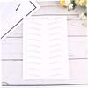 WOONEKY 3-Piece Eyebrow Stencil and Sticker Set for a Natural Look view 2
