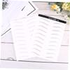 WOONEKY 3-Piece Eyebrow Stencil and Sticker Set for a Natural Look view 3
