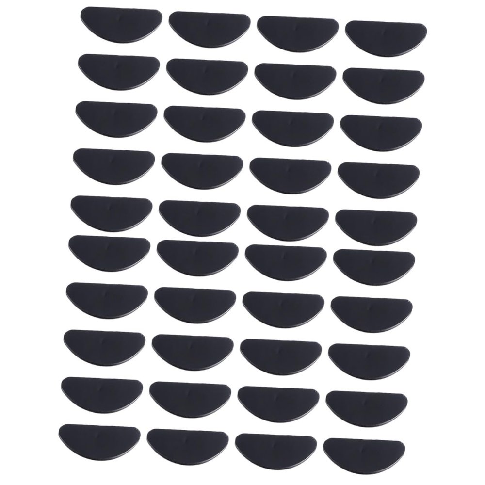 KOMBIUDA 20-Pair Anti-Slip Self-Adhesive Raised Nose Pads for Eyeglasses