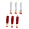 DIY Lip Gloss Tubes, 5 mL Plastic Pencil-Shaped, 6 Count view 1