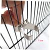 Parliky 8-Piece Bird Food Holders and Fruit Clips for Parrots, Easy to Install in Cages view 3