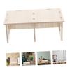 BCOATH Wooden Hamster Hideout with Two Rooms view 2