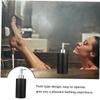 2-Pack 350 ml Glass Pump Dispenser Bottles with ABS Tops view 2