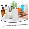 2-Pack 350 ml Glass Pump Dispenser Bottles with ABS Tops view 3