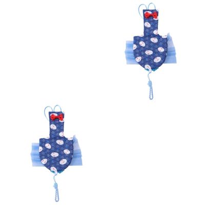 BESPORTBLE 2-Piece Parrot Flight Suits with Washable Diapers
