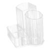 HONMEET Two-Tier Acrylic Box for Desk, Secure Storage view 1