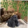 CIYODO Resin Reptile Cave for Snake Enclosures, Hide for Reptiles and Small Pets, Dark Atmosphere, Realistic Design view 4