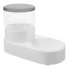 Automatic Pet Feeder, White Plastic view 1