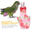 Reusable Bird Diapers for Parrots and Cockatiels, 2-Pack view 3