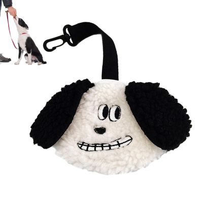 shpuuyy Dog Waste Bag Holder with Zipper