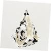 BESPORTBLE 2-Piece Hanging Plush Pet Bed, Warm Three-Layer Sleeping Nest with Cow Design for Dwarf Hamsters, Guinea Pigs and More view 2