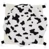 BESPORTBLE 2-Piece Hanging Plush Pet Bed, Warm Three-Layer Sleeping Nest with Cow Design for Dwarf Hamsters, Guinea Pigs and More view 3