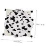BESPORTBLE 2-Piece Hanging Plush Pet Bed, Warm Three-Layer Sleeping Nest with Cow Design for Dwarf Hamsters, Guinea Pigs and More view 4