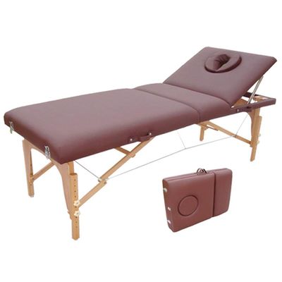 CAFIEDR 2-Piece Folding Massage Table, Height-Adjustable