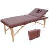 CAFIEDR 2-Piece Folding Massage Table, Height-Adjustable view 1