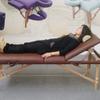 CAFIEDR 2-Piece Folding Massage Table, Height-Adjustable view 2