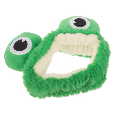 JEWEDECO Funny Frog Headband for Makeup and Face Washing