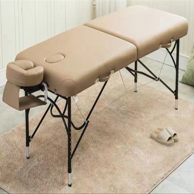 CAFIEDR Portable Professional Massage Table, Foldable Lash Bed, Aluminum Frame, Adjustable Height, Face Rest