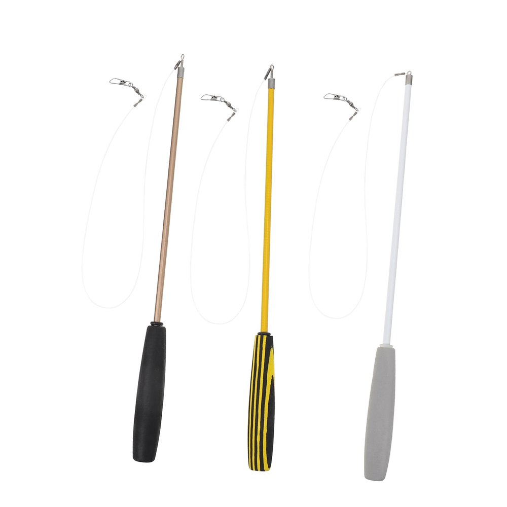 Parliky 6-Piece Adjustable Cat Teaser Toy