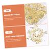 Decorative Nail Charms Set, 3 Boxes, Alloy, Gold view 4
