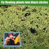 Floating Fish Feeding Ring Set - 10 Pieces view 2