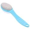 Double-Sided Pumice Stone Foot Brush, Green Pedicure Tool view 1