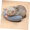 SEWOART 2-Piece U-Shaped Cat Neck Support Pillow Set view 2