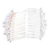 PLAFOPE 2-Pack Pearl Hair Combs for Women and Girls view 1