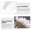 PLAFOPE 2-Pack Pearl Hair Combs for Women and Girls view 4