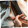 HONMEET 6-Piece PET Hair Tinsel with Glitter Effect and Cutting Function, Glitter Hair Extensions for Women, Daily Styling and Halloween view 4