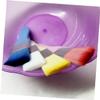WOONEKY 3-Piece Facial Mask Brush Set for Even Application of Cosmetic Masks, White view 2