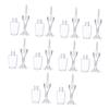 8 ml Plastic Wine-Glass-Shaped Lipstick Containers, 10-Pack view 1