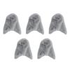 BESPORTBLE 5-Piece Warm Bird Cage Nest Covers, Soft, Breathable and Washable, Medium Gray view 1