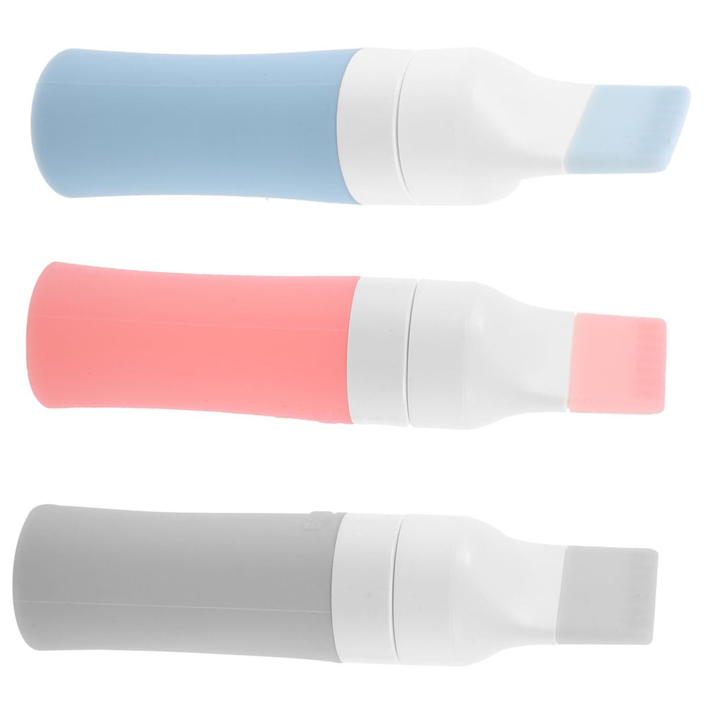 MUSISALY 60 ml Silicone Hair Dye Applicator Bottle with Comb for Salons