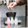 MUSISALY 60 ml Silicone Hair Dye Applicator Bottle with Comb for Salons view 3