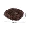 BESPORTBLE 3-Piece Rattan Bird Nest Set for Parrots, Cockatiels, and Budgies view 3