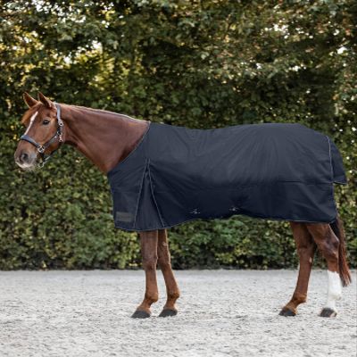 Waldhausen Nordic Outdoor Horse Blanket, 300 g, Navy Blue, 145 cm
