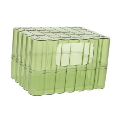CIYODO Transparent Hamster Sand Bath Container, Small Pet Bathtub and Chinchilla Bath