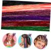 20 Glitter Hair Strands for Braiding, 90 cm view 2