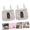 BESPORTBLE 4-Piece Hanging Hay Bags for Small Pets view 2