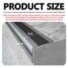 Non-Slip Stair Transition Strip, Self-Adhesive Rubber Edge Protector view 2