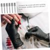 LALADEFIEE 60-Piece Nail Drill Bits for Cuticles and Gel Nails view 4