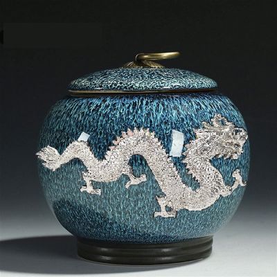 Pet Urn Keepsake Memorial Box for Dog or Cat Ashes