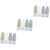 Baluue 12-Piece Refillable Travel Bottles, Leakproof Cosmetic Containers for Shampoo, Lotion and Liquids view 1