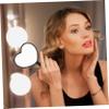 Baluue Lightweight Heart-Shaped Hand Mirror with Handle view 4
