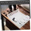 Baluue Wall-Mounted Hair Clipper Holder and Barber Tool Organizer view 4