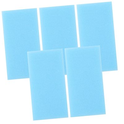 Hair Sponge Brush for Men, 5 Pieces, Blue